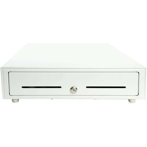 Elo POS Cash Drawer White 16Wx16D Printer Driven 5 Bill-8 Coin 2 Media Slots - 37965590