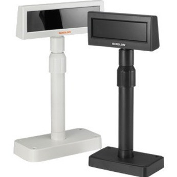 Elo POS Bixolon, Bcd, Pole Display, Lcd, 20X2, Adj Pole and Base, Serial, Power Supply, Black - BCD-2000AG