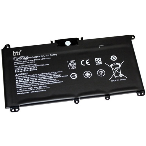 BTI Replacement Battery for HP Pavilion Ultrabook 14 15 HP Pavilion Chromebook 14-b000 thru 14-b099 HP Pavilion Sleekbook 15-1000 thru 15-209 replaces VK04, H4Q45AA#ABB 695192-001 Specs 6-cells Lithium Ion, 14.4v 2600MAH 37Wh - HP-14SB
