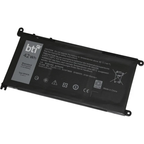 BTI Replacement LiPoly Notebook Battery for Dell Inspiron 13 5368 13 5378 13 7368 13 7378 15 5565 15 5568 15 5570 15 5578 15 5667 15 7569 15 7570 15 7579 17 5765 17 5767 sMGM Y3F7Y C4HCW - WDX0R-BTI