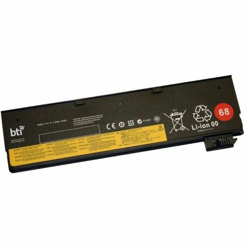 BTI Replacement Battery for Lenovo ThinkPad X240, X250, X260, X270, W550, W550s, P50s, L450, L460, L470, T440, T440s, T450s, T450, T460, T460p, T470p, T550, T560 0C52861, 45N1775, 45N1776 11.4V, 2060MAH 3 Cell 34Whr LI-Polyme - 0C52861-BTI