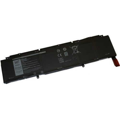 BTI Replacement Internal Laptop Battery for Dell Precision 5750, XPS 17 9700 14.4v 6736MAH 97 Whr 9 Cell Li-lon - XG4K6-BTI