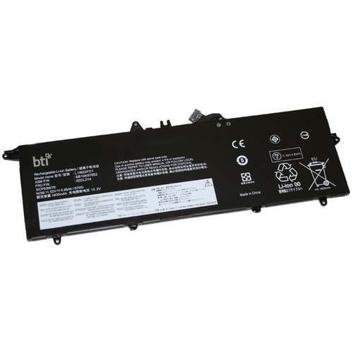 BTI Laptop Battery for Lenovo ThinkPad T490s T14S T495S L18L3PD1 L18C3PD1 L18C3PD2 L18M3PD1 L18M3PD2 02DL013 02DL014 02DL015 5B10W13909 5B10W13910 5B10W13911 5B10W13912 SBCell Li-lon - L18L3PD1-BTI