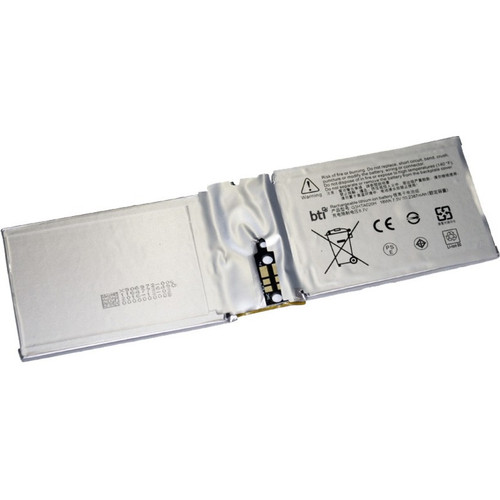 BTI Replacement Laptop Battery for Microsoft Surface BOOK 1 CR7 13.5INCH, 1 CR7-00005, 1 CR CR7-00007 G3HTA020H DAK822470K 7.5V 2400MAH 18 Whr 2 Cell - G3HTA020H-BTI