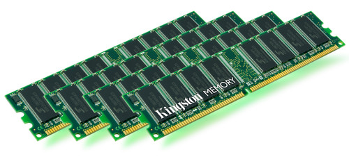 Kingston Memory - 2 GB ( 2 x 1 GB ) - ECC SINGLE RANK KIT - KFJ-RX200SR/2G