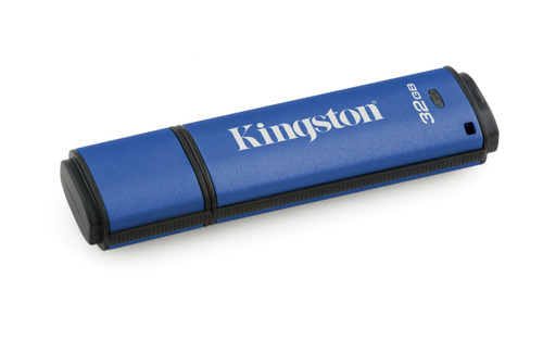 Kingston 32GB DTVP30, 256bit AES Encrypted USB 3.0 - DTVP30/32GB