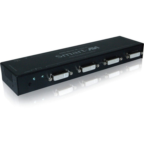 Smartavi EDID-Mirror 4-Port DVI-D EDID Emulator. Includes: EDID-Mirror-4P, PS5VDC2A. - EDID-MIRROR-4PS