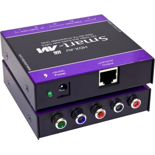 Smartavi HDTV Component+Audio CAT5 Transmitter.Includes:HDAV-TX and PS5VD2A-WLLMNT - HDAV-TXS