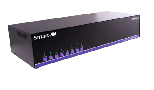 Smartavi Multi-Format 4x4 (16 output) 1080p HD Video Wall Processor: an easy multi-screen display solution ideal for any environment. - EZW4X4-S