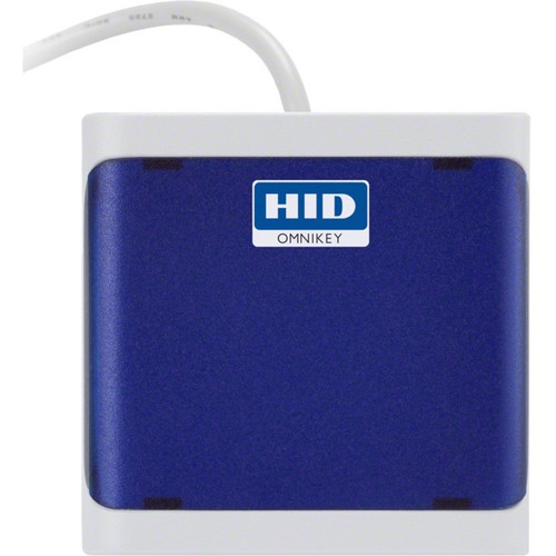 HID Contactless (Rfid 13,56 MHz) Smart Card Reader for Desktop Use, USB 2.0, Type A Plug, Se, Processor, Avr, Single Pack - R50230318-DB