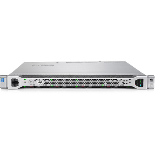 HPE Proliant DL360 G9 1U Rack Server - 1 X Intel Xeon  E5-2603 V4 1.70 Ghz - 8 Gb Ram - 12Gb/S Sas Controller - 2 Processor Support - Matrox G200 Graphic Card - Gigabit Ethernet - 1 X 500 W - 818207-B21