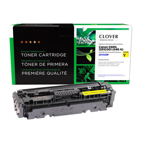 CIG Clover Imaging Remanufactured High Yield Yellow Toner Cartridge for Brother TN115 HL4040CN HL4040CDN HL4050CDN HL4070CDW MFC9440CN MFC9450CDN MFC9840CDW DCP9040CN DCP9045CDN Toner Cartridge Yellow (High Yield) Estima - 200468P
