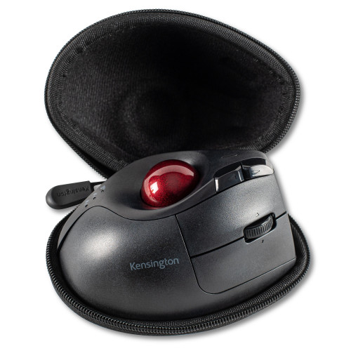 Kensington Made Especially for The Pro Fit Ergo Vertical Wireless Trackball, The Tough 1680D Polyester Fabric Features a Soft Interior That Perfectly Follows The Contours of The Trackball. - K97455WW