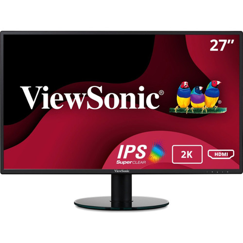 ViewSonic 27in WQHD Monitor with HDMI and SuperClear IPS Panel Technology. - VA2719-2K-SMHD