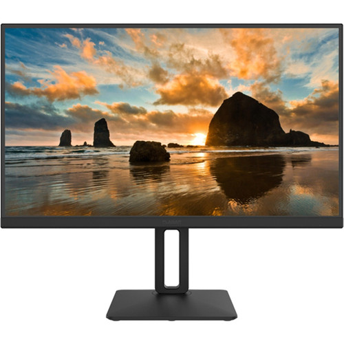 Planar 27in wide black 2k WQHD IPS Docking LED LCD HDMI DP USB type C USB Hub DP out RJ45 Speakers Height-adjust stand - 998-2124-00