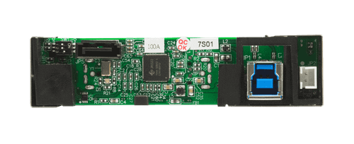 CRU-DataPort DP25-3SJR Complete Assembly; USB 3.0 and SATA 6G host connections; includes carrier for dual SATA drives; RAID configuration on carrier; black; with latch - 8510-6304-9500