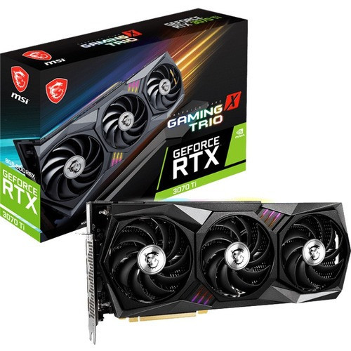 MSI Geforce Rtx 3070 Ti Ventus 3X 8G Oc - 1800 MHz / 19 Gbps 8Gb Gddr6X - Displayport X 3 (V1.4A) HDMI X 1 (Supports 4K@120Hz As Specified In HDMI 2.1)