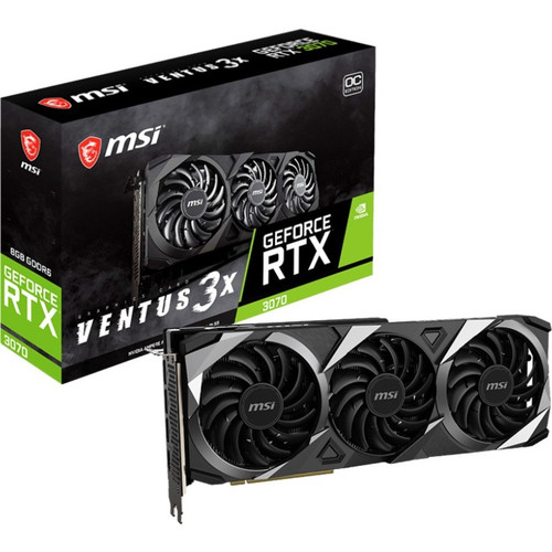 MSI Nvidia Geforce Rtx 3070 8Gb Gddr6 Graphics Card -G3070V3Xcl