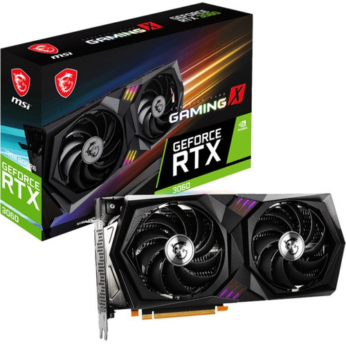 MSI Nvidia Geforce Rtx 3060 Graphic Card - 12 Gb Gddr6 - 1.84 Ghz Boost Clock - 192 Bit Bus Width - Pci Express 4.0 - Displayport - Hdmi -G3060Gx12