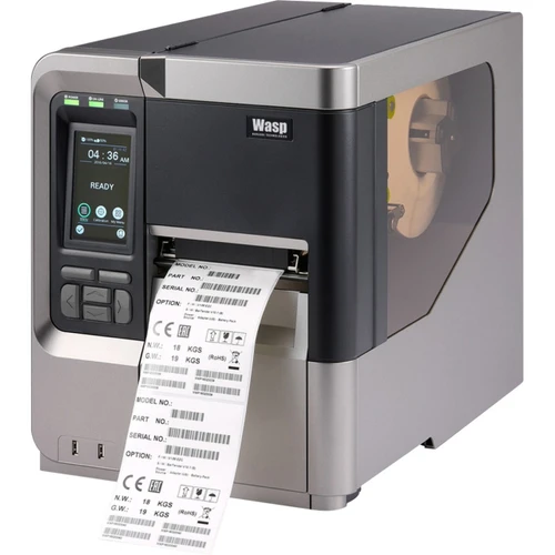 Wasp Wpl618 Industrial Barcode Printer With Peeler - 633809003905