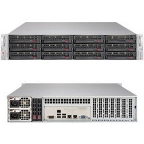 Supermicro Super Server-Intel, X11Dph-T, Cse-826Be1C4-R1K23Lpb, Black - SSG-6029P-E1CR12L