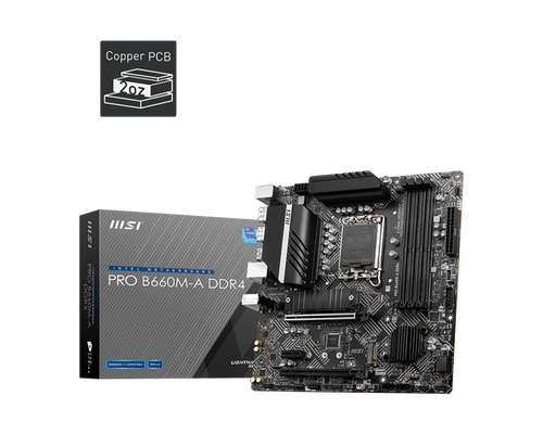 MSI PRO B660M-A DDR4