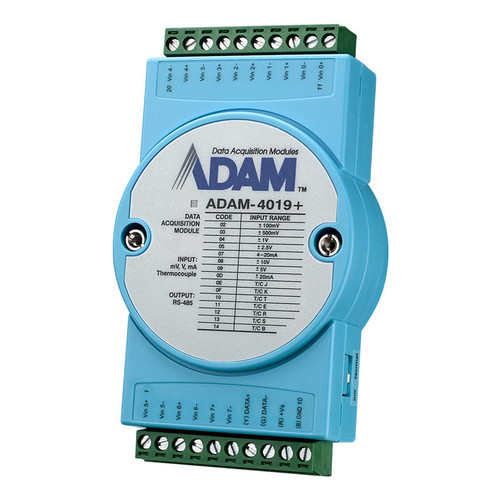 Advantech B+B SmartWorx 8-Channel Universal Analog Input Module – ADAM-4019+AE