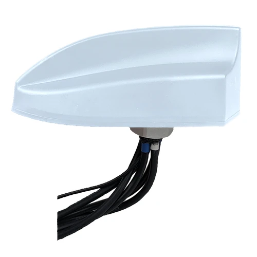 Airgain Multimax 4in1: 2xLTE, Wi-Fi and GNSS. Color black. 15 feet coax with SMA/RP SMA connectors - AP-MMF-CCWG-Q-S2222-RP3-BL
