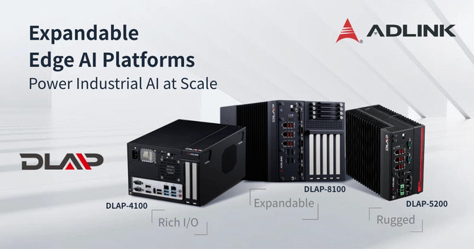 ADLINK Launches New DLAP Edge AI Platforms to Power Next-Gen Industrial Automation