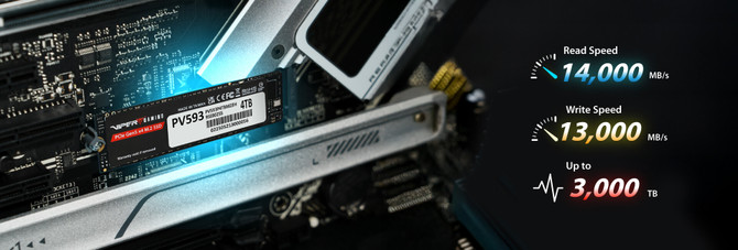 Patriot PV593 Gen5 SSD Blasts onto the Scene with 14,000 MB/s Read Speeds
