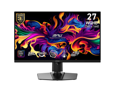 MSI Unveils MPG 271QR QD-OLED X50 – The World’s First 500 Hz AI-Powered QD-OLED Gaming Monitor