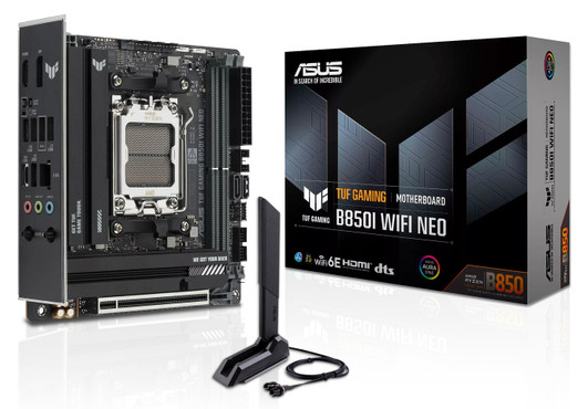 ASUS Introduces TUF Gaming B850I WiFi Neo: Mini-ITX Power for AM5 Builds