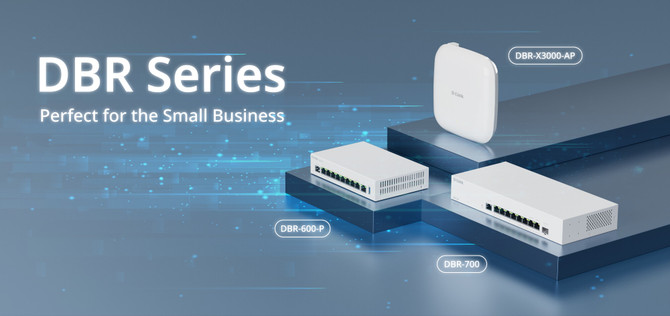 D-Link Launches the DBR Series: Powerful Networking Made Simple for Small Businesses
