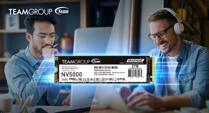 Team Group Launches NV5000 M.2 PCIe 4.0 SSD — First in New NV Series