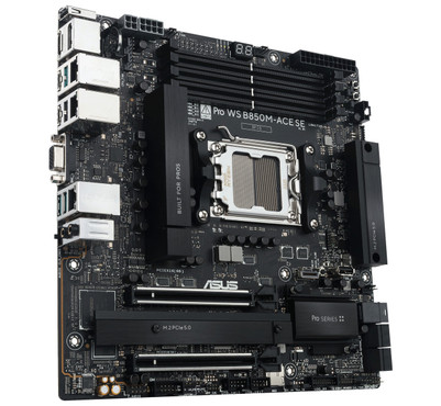 ASUS Introduces Pro WS B850M-ACE SE Motherboard with IPMI for Home and SMB Servers