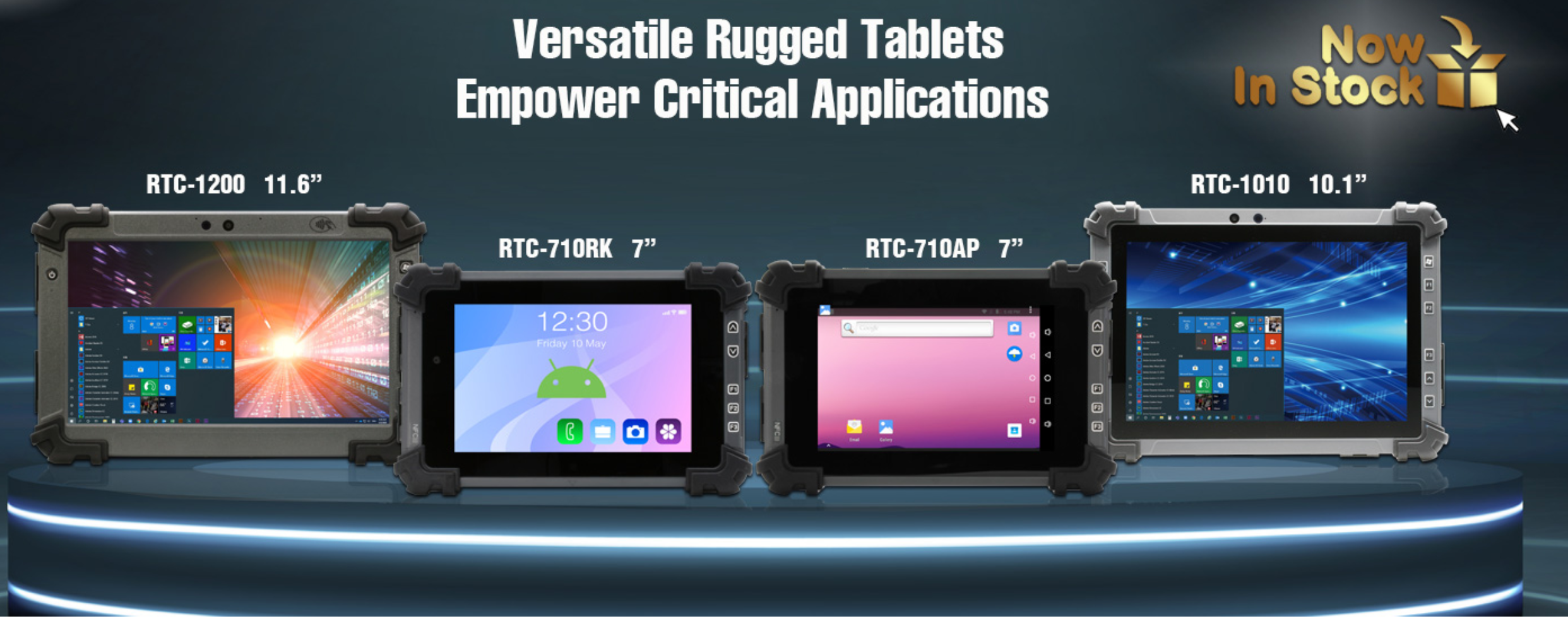 AAEON RTC-710AP  7 Rugged Tablet Features Intel N4200 Processor with  Windows® 10