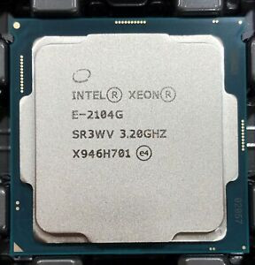 CPU Intel Xeon E-2174G Intel Xeon E-2174G LGA-1151 CPU Processor SR3WN 3.80-4.70GHz