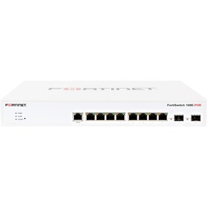 Fortinet FortiSwitch 108E-FPOE Ethernet Switch - 8 Ports - Manageable ...
