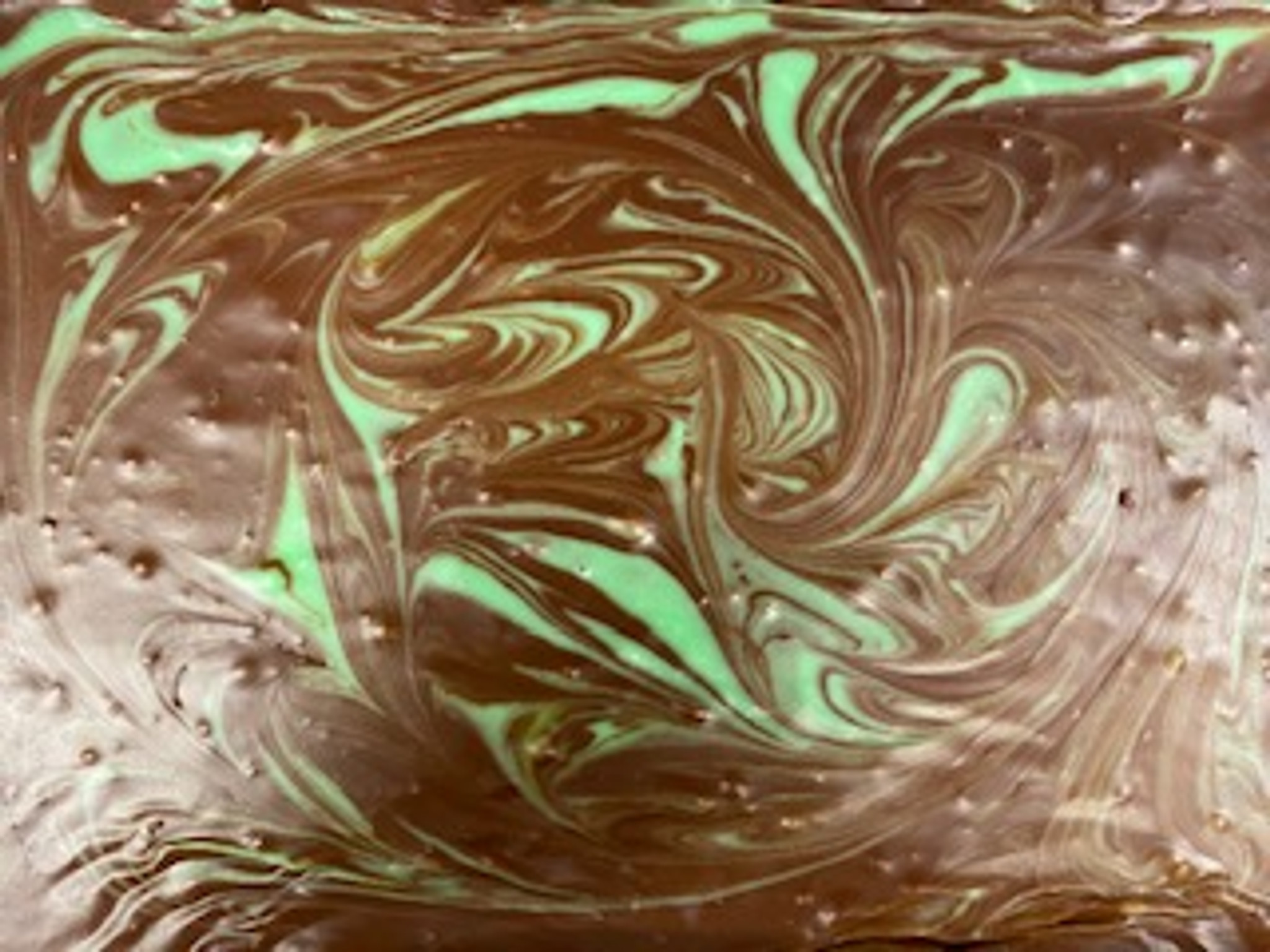 Mint Chocolate Swirl Fudge from Sweet Dreams Confections