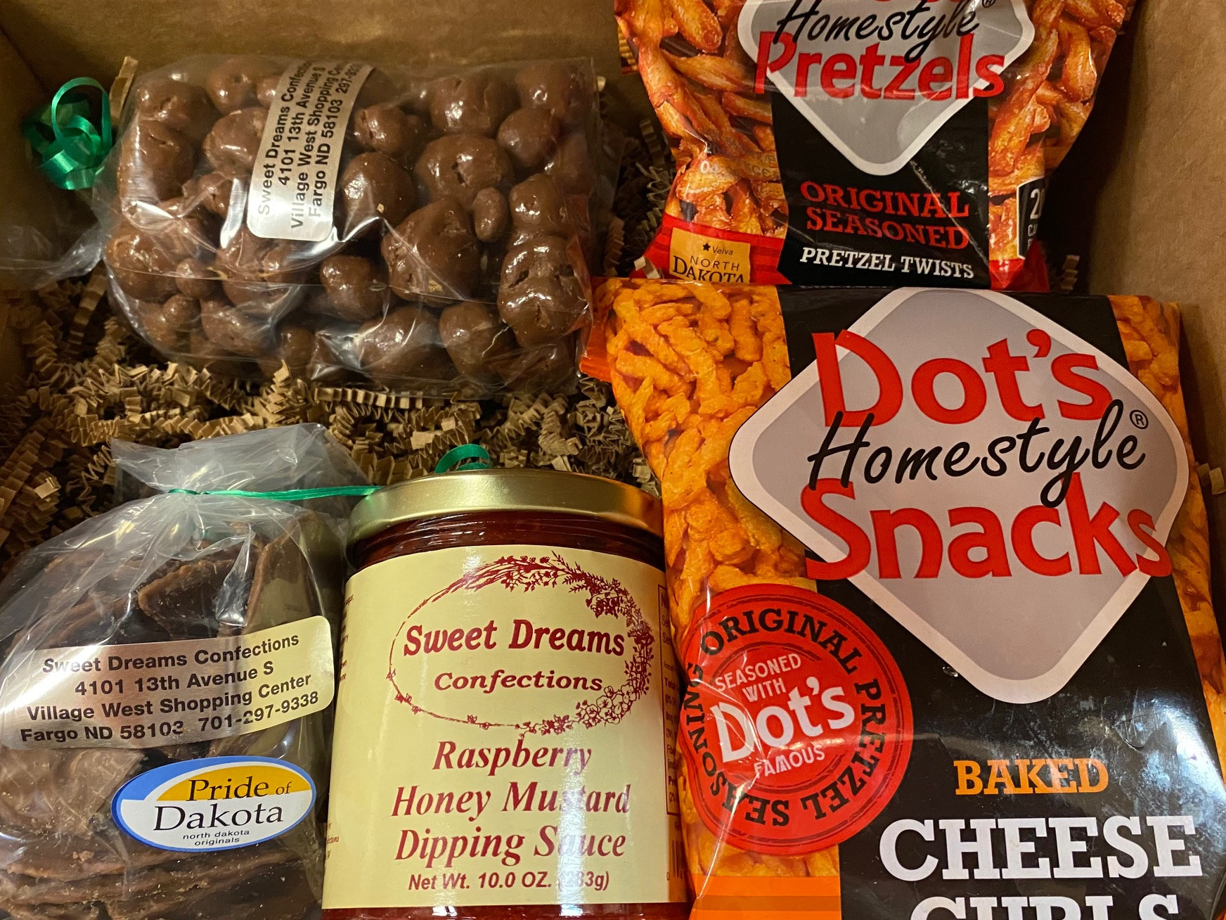 North Dakota Snack Time Gift Box Sweet Dreams Confections