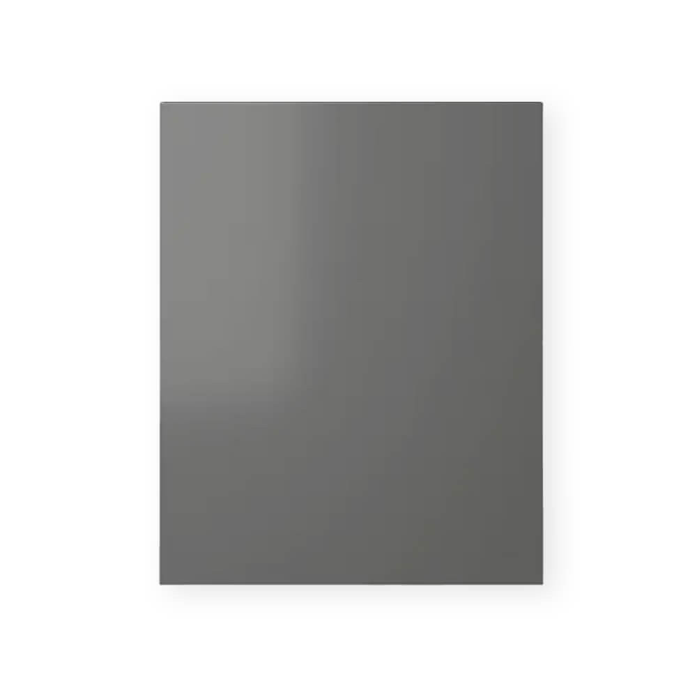 Flat Modern Satin Ash