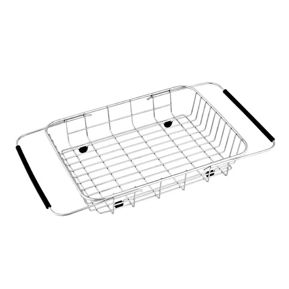 Stainless Steel Expandable Dish Drainer Basket - Kitchen Accessory ...