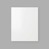 Modern Slab Satin White Flat Pack Kitchen Cabinet Door - 18mm Thick MDF RTA Cabinetry Panel in Australia.