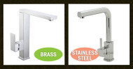 Kitchen Taps: Brass or Stainless Steel?