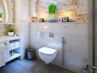 How to Mount and Place a Toilet Paper Holder to a Ceramic Tile