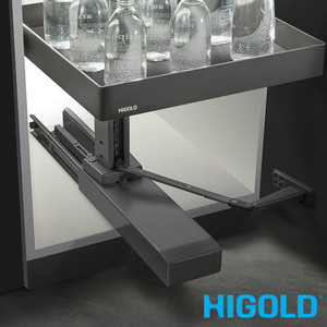 Higold Shearer PRO Space Tower Pull Out Pantry Unit with Heavy Duty Soft Close Runners - Renovator Store Australia
