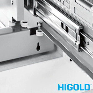 HIGOLD Shearer Style Show Hand Magic Corner frame and pull out kitchen storage solution for 900mm blind corner cabinets in Australia.