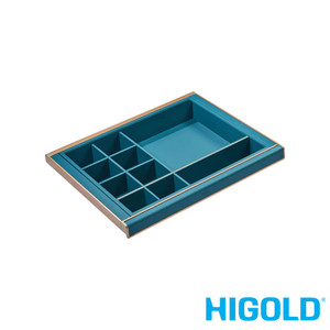 Higold B Series Teal Finish Underwear Storage Drawer with 10 Compartments for 600mm Wardrobe Cabinet - Renovator Store Australia