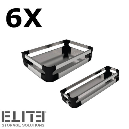 Elite Chef Open Out Pantry Basket Set for Kitchen Storage in Australia