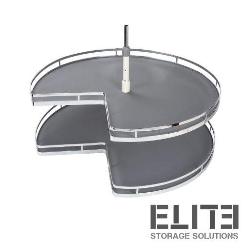 Elite Provedore Rotating Kitchen Corner Carousel Storage for 900mm Cupboards - Renovator Store Australia